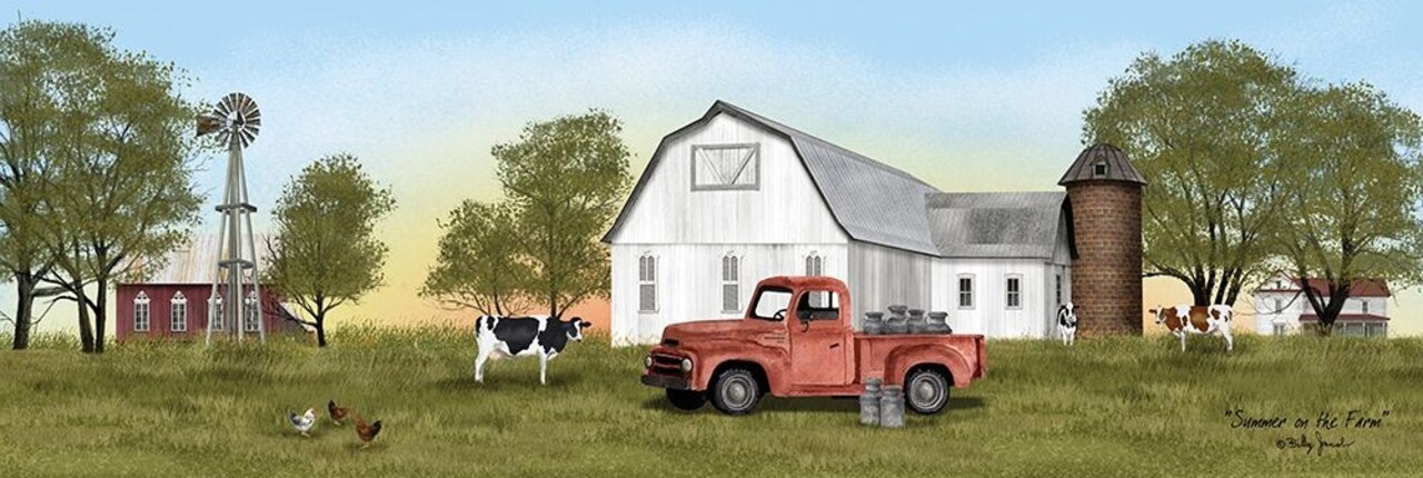 Summer on the Farm Poster Print by Billy Jacobs - Item # VARPDXBJ1198A